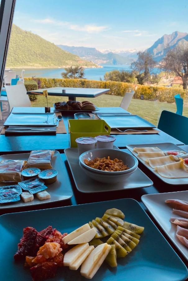 Vela Di Soleville Camere Con E Senza Vista Lago Con Ristorante & Pizzeria Sale Marasino Exterior foto